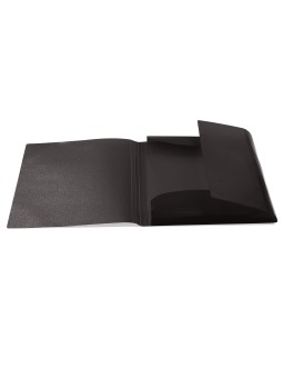 HERMA Sammelmappe · DIN A4 · transzulent · schwarz