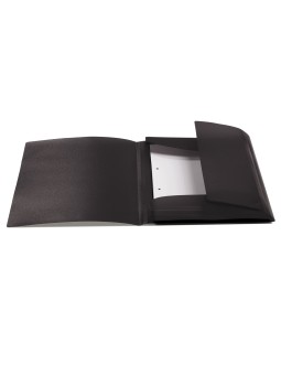 HERMA Sammelmappe · DIN A4 · transzulent · schwarz