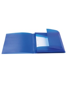 HERMA Sammelmappe · DIN A4 · transzulent · blau / dunkelblau