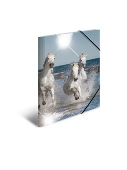 HERMA Sammelmappe · A4 · PP · Glossy Tiere · Pferde