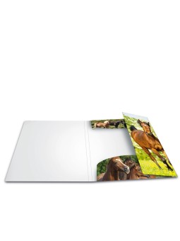 HERMA Kunstmappe Sammelmappe · A3 · PP · Tiere · Pferde