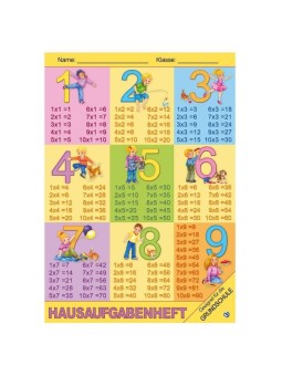 Trötsch Hausaufgabenheft 1x1· DIN A5