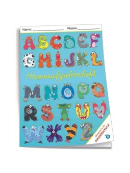 Trötsch Hausaufgabenheft Monster ABC · DIN A5