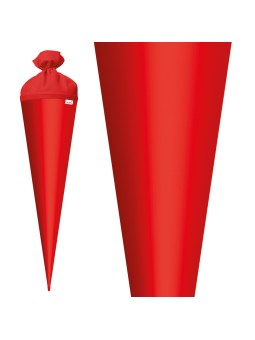 Roth Schultütenrohling · mit Filzverschluss · 70cm · rot