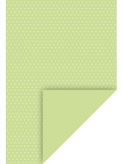 heyda Bastelkarton Happy Papers · 1 BOGEN · 21 x 31 cm · hellgrün · weiße Punkte