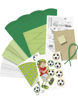heyda · Schultüten-Bastelset "Fußball"