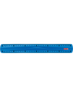 Brunnen Lineal lang · 30 cm · Links-/Rechtshänder geeignet