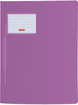 BRUNNEN Schnellhefter · DIN A4 · FACT! PP-Folie · extrastark · violett pastell