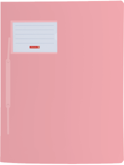 BRUNNEN Schnellhefter · DIN A4 · FACT! PP-Folie · extrastark · rosa pastell