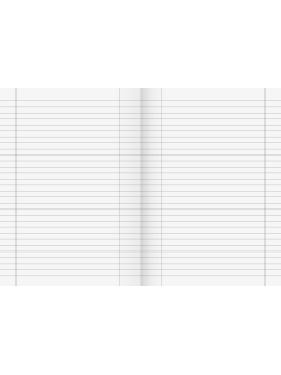 BRUNNEN Schulheft · DIN A4 · Lineatur 27 · liniert mit Doppelrand · 16 Blatt · Umweltpapier