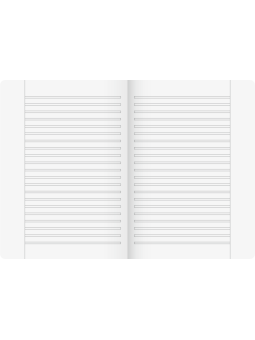 BRUNNEN Schulheft VIVENDI · DIN A4 · Lineatur 3R · liniert - ab 3. Schuljahr · 32 Blatt · 90 g/m² Premiumpapier