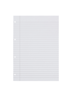 LANDRÉ Collegeblock · A4 · 80 Blatt · Lineatur 21 · liniert · ohne Rand