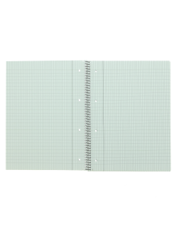 LANDRÉ Collegeblock · A4 · 80 Blatt · Lineatur 29 · rautiert / langkariert · Doppelrand