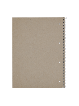 LANDRÉ Recycling-Collegeblock · A4 · 80 Blatt · Lineatur 21 · liniert · ohne Rand