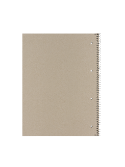 LANDRÉ Recycling-Collegeblock · A4 · 80 Blatt · Lineatur 27 · liniert · Doppelrand
