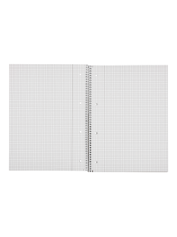 LANDRÉ Recycling-Collegeblock · A4 · 80 Blatt · Lineatur 22 · kariert · ohne Rand