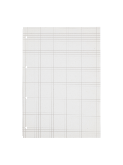 LANDRÉ Recycling-Collegeblock · A4 · 80 Blatt · Lineatur 22 · kariert · ohne Rand