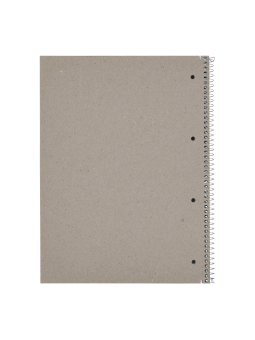 LANDRÉ Recycling-Collegeblock · A4 · 80 Blatt · Lineatur 22 · kariert · ohne Rand