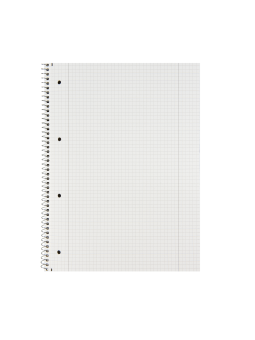 LANDRÉ Recycling-Collegeblock · A4 · 80 Blatt · Lineatur 28 · kariert · Doppelrand