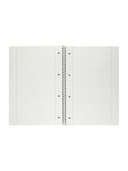 LANDRÉ Recycling-Collegeblock · A4 · 80 Blatt · Lineatur 28 · kariert · Doppelrand