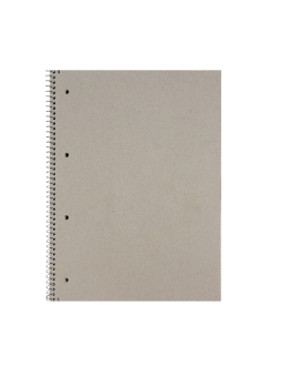 LANDRÉ Recycling-Collegeblock · A4 · 80 Blatt · Lineatur 28 · kariert · Doppelrand