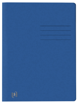 Oxford Top File + A4 Schnellhefter · exklusiver 390 g/m² Multi´Strat™ Karton· DIN A4 · dunkelblau