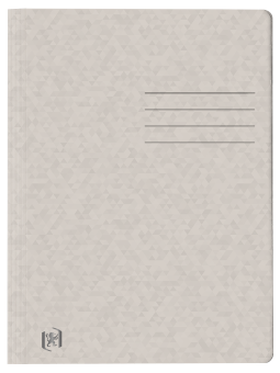 Oxford Top File + A4 Schnellhefter · exklusiver 390 g/m² Multi´Strat™ Karton· DIN A4 · weiß / beige