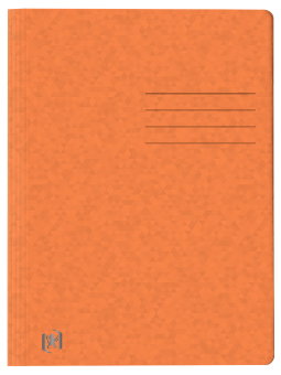 Oxford Top File + A4 Schnellhefter · exklusiver 390 g/m² Multi´Strat™ Karton· DIN A4 · orange