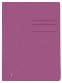 Oxford Top File + A4 Schnellhefter · exklusiver 390 g/m² Multi´Strat™ Karton· DIN A4 · lila