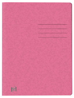 Oxford Top File + A4 Schnellhefter · exklusiver 390 g/m² Multi´Strat™ Karton· DIN A4 · pink / rosa