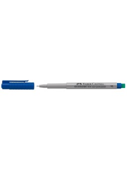 Faber-Castell · Folienstift Multimark · non permanent · F · blau