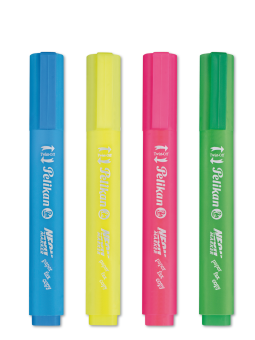 Pelikan Neon-Textmarker 438 · 4er Set