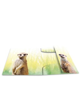 HERMA Sammelmappe · A3 · PP · Tiere · Erdmännchentruppe