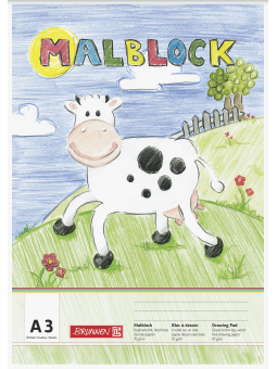 Brunnen Malblock DIN A3 · 70g/m² · 30 Blatt