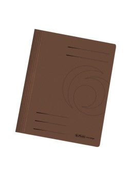 herlitz Schnellhefter · Manila-Karton · Blauer Engel · Pappe 230 g/m² · braun