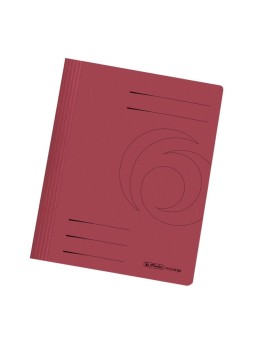 herlitz Schnellhefter · Manila-Karton · Blauer Engel · Pappe 230 g/m² · dunkelrot / bordeaux