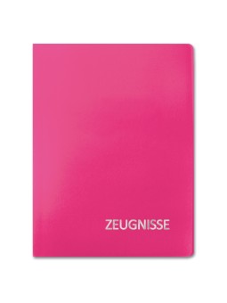 ROTH Zeugnismappe A4 · 20 Hüllen · magenta