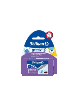 Pelikan Patrone für griffix® Tintenschreiber · 2 Etuis a 5 Patronen