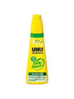 Flüssigkleber · UHU  flinke flasche · Inhalt 100 g