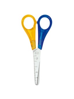 WEDO Bastelschere · rund · 1 Stück · Farbe zufällig · Linkshänder