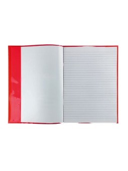 HERMA Hefthülle · transparent PLUS ·  DIN A4 · rot