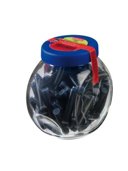 herlitz Tintenpatronen · Standardgröße · 100 Stück · blau