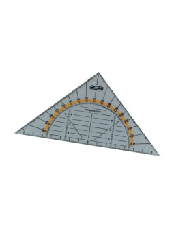 Herlitz Geometrie-Dreieck · 14 cm · transparent