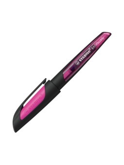 Ergonomischer Schulfüller STABILO® EASYbuddy · schwarz/magenta · Feder M