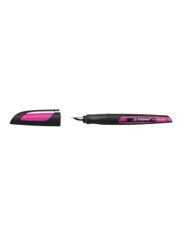 Ergonomischer Schulfüller STABILO® EASYbuddy · schwarz/magenta · Feder M