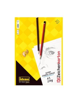 idena Zeichenkarton DIN A3 · 250 g/m² · 25 Bogen