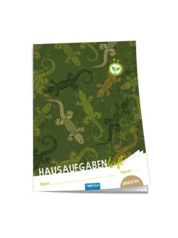 Trötsch Hausaufgabenheft · vordatiert · 2023/24 · Lizard