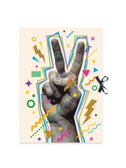 RNK Sammelmappe · DIN A2 · Karton · Pop Art