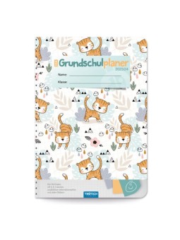 Trötsch Grundschulplaner "kleine Tiger" · 2023/2024: Spiral-Bindung · A5