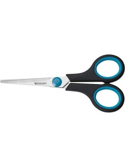 WESTCOTT Schere Easy Grip · 14 cm · Rechts-/Linkshänder